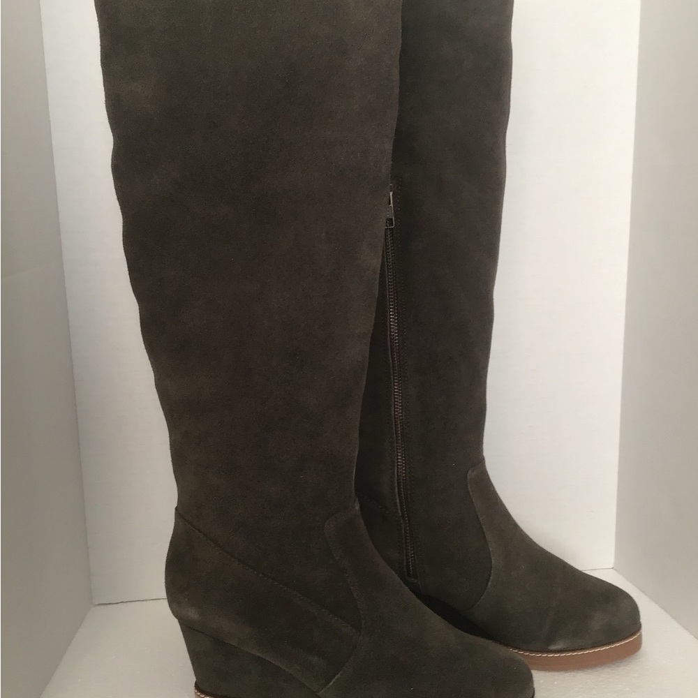 Soft surroundings women’s suede boots